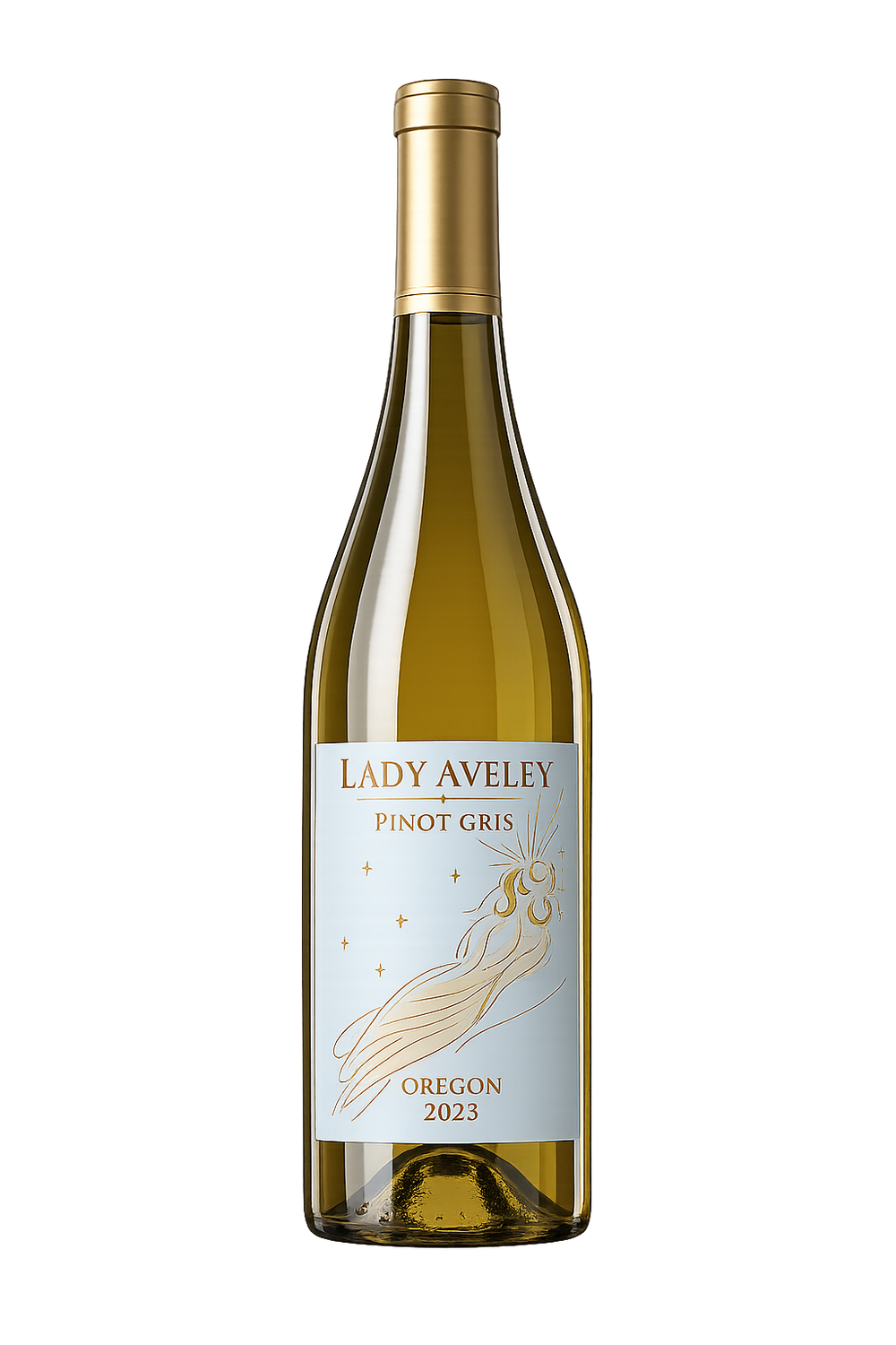Lady Aveley Pinot Gris 2023 Oregon — 12 Bottle Case