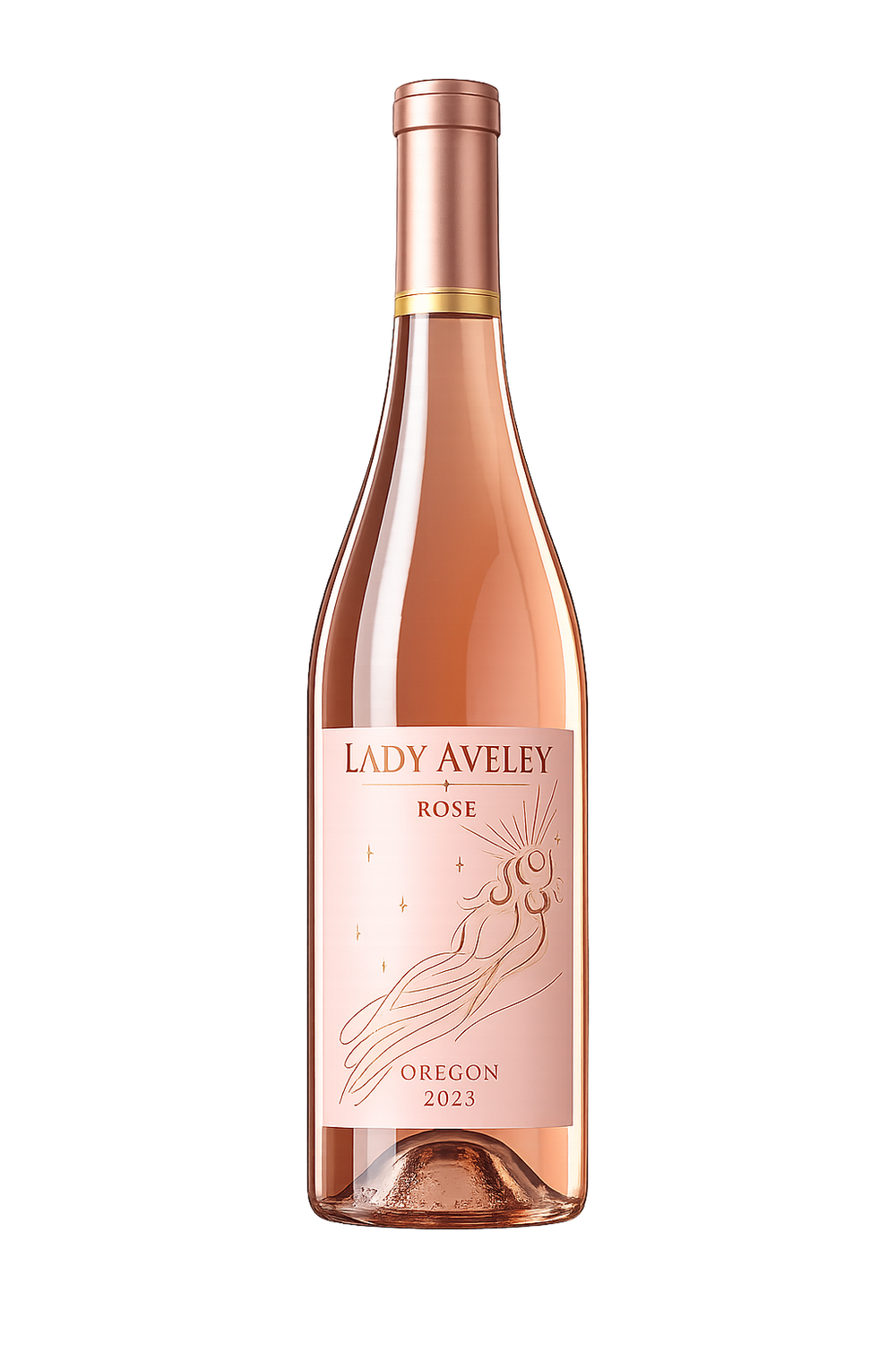 Lady Aveley Rosé 2023 Oregon — 12 Bottle Case