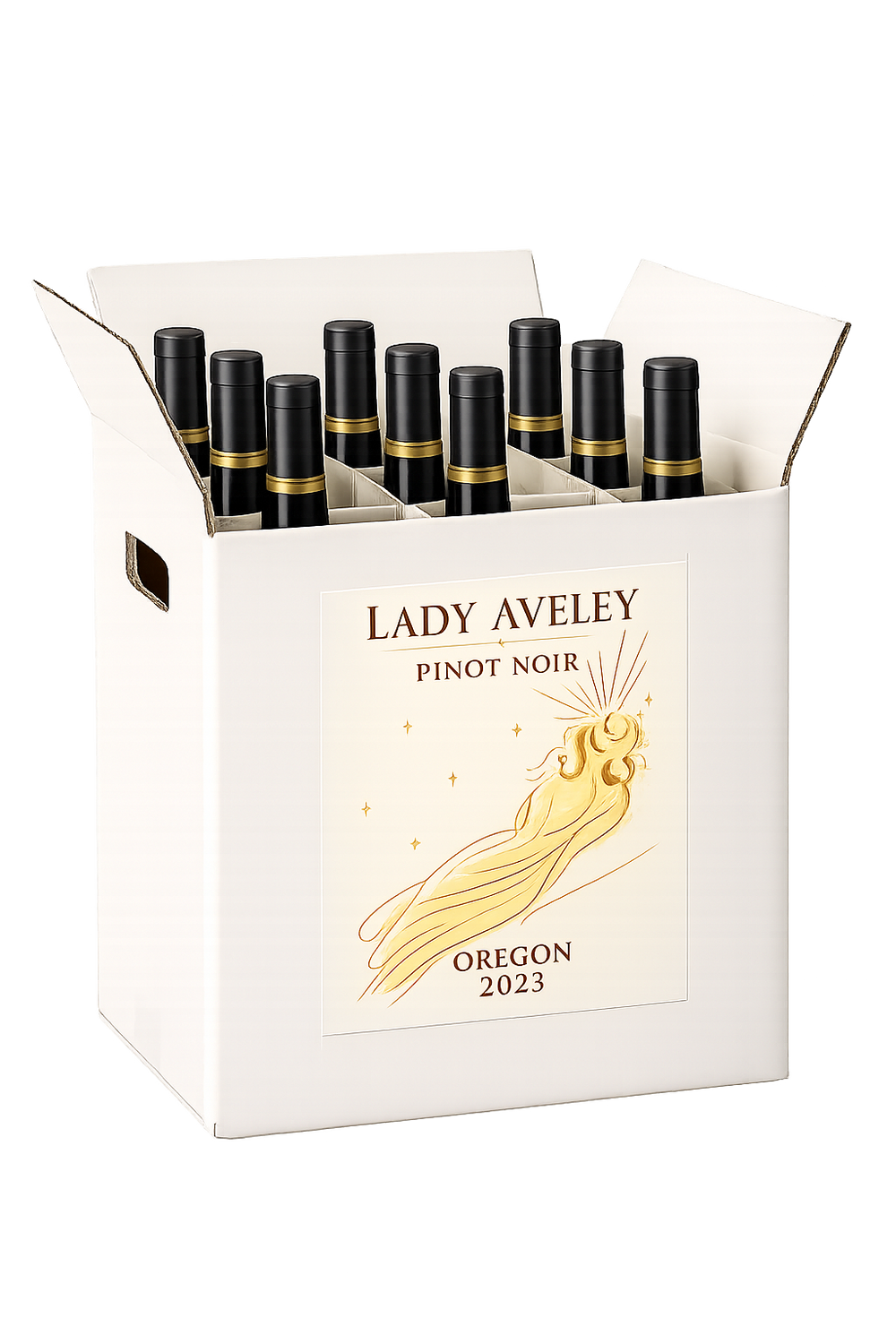 Lady Aveley Pinot Noir 2023 Oregon — 12 Bottle Case