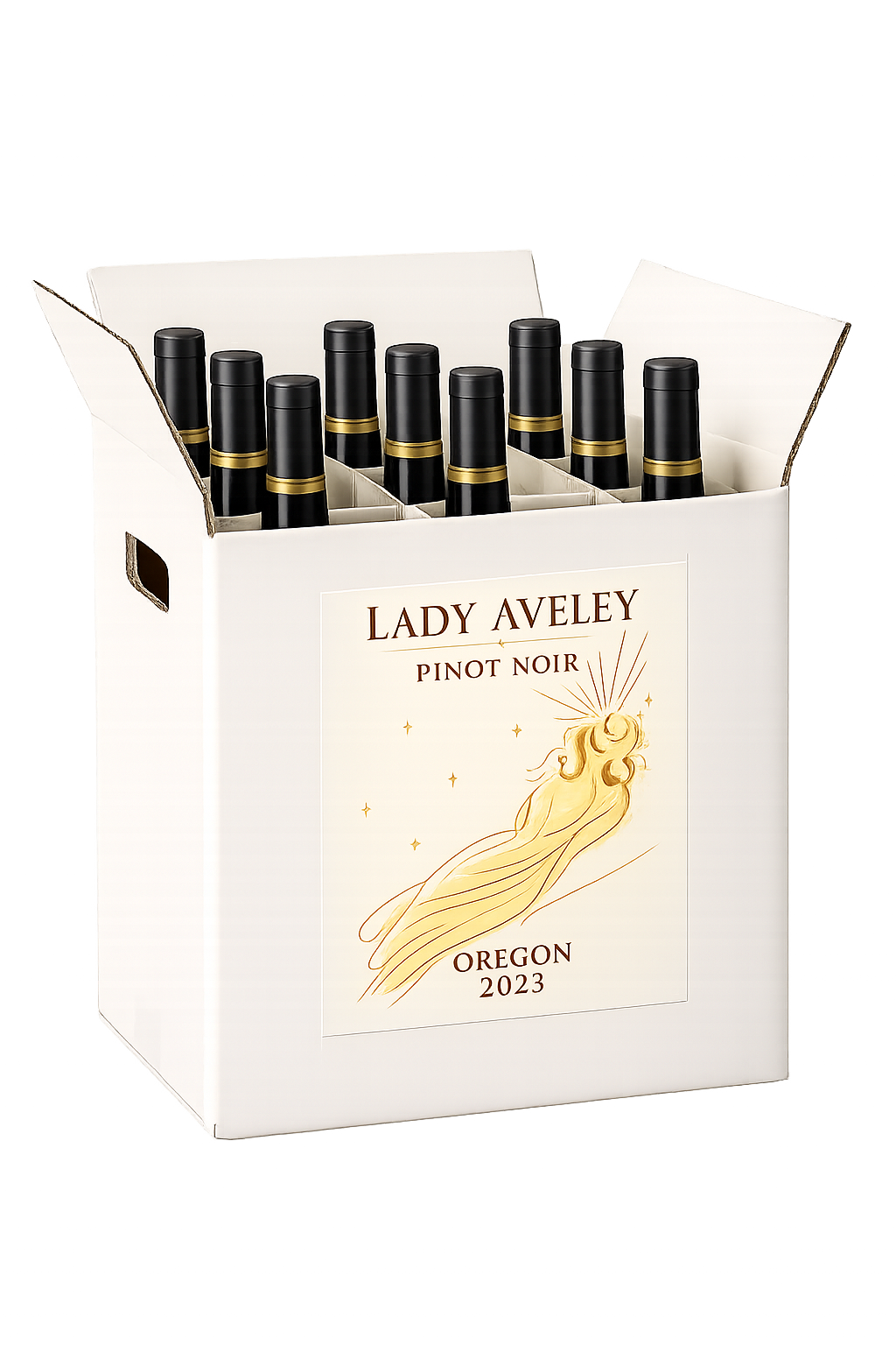 Lady Aveley Pinot Noir 2023 Oregon — 12 Bottle Case