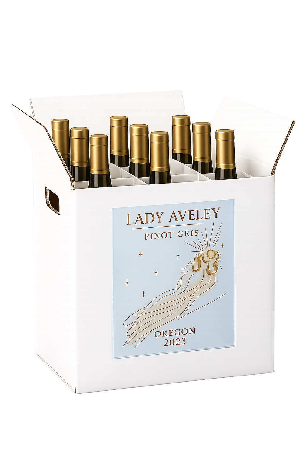 Lady Aveley Pinot Gris 2023 Oregon — 12 Bottle Case
