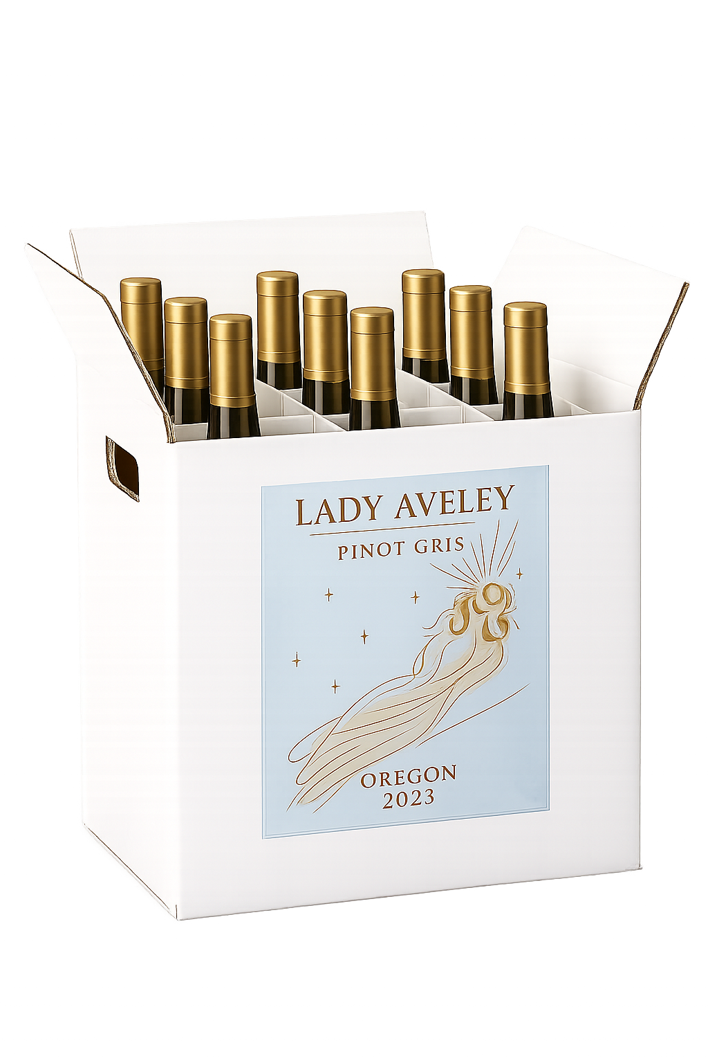 Lady Aveley Pinot Gris 2023 Oregon — 12 Bottle Case